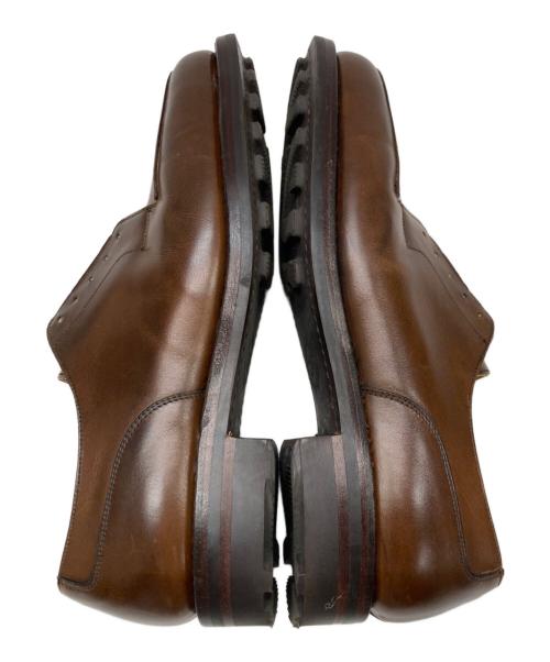Crockett & Jones（クロケット＆ジョーンズ）Crockett & Jones (クロケット＆ジョーンズ) モールトン Uチップシューズ ブラウン サイズ:8Eの古着・服飾アイテム
