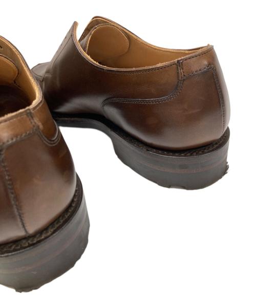 Crockett & Jones（クロケット＆ジョーンズ）Crockett & Jones (クロケット＆ジョーンズ) モールトン Uチップシューズ ブラウン サイズ:8Eの古着・服飾アイテム