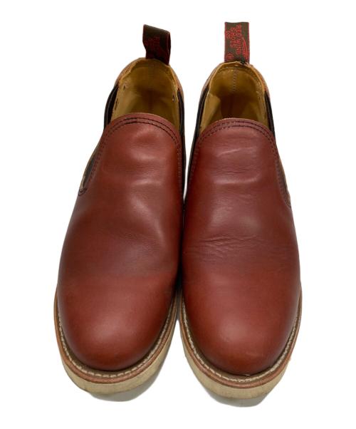 RED WING（レッドウィング）RED WING (レッドウィング) ROMEOスリッポン ブーツ ブラウン サイズ:8E 26cmの古着・服飾アイテム