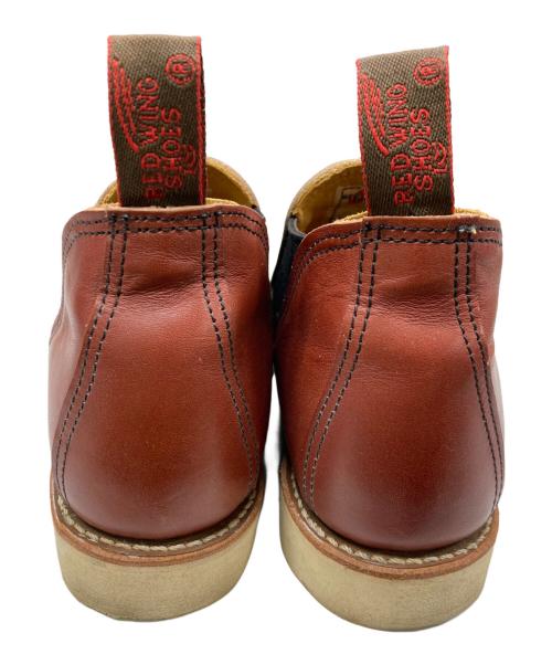 RED WING（レッドウィング）RED WING (レッドウィング) ROMEOスリッポン ブーツ ブラウン サイズ:8E 26cmの古着・服飾アイテム