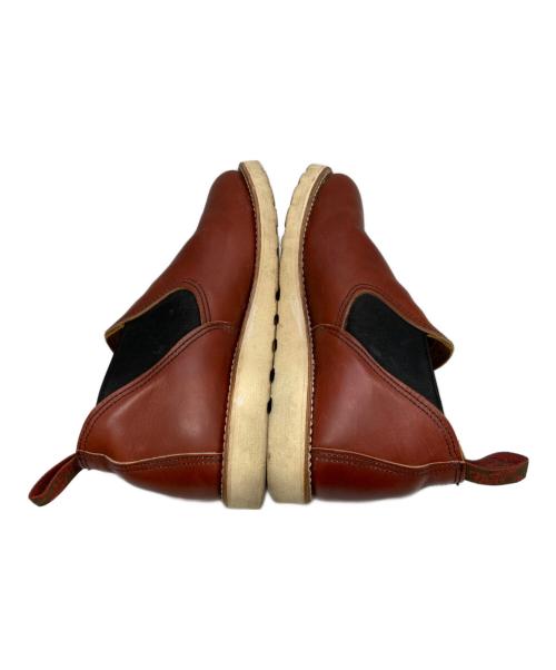 RED WING（レッドウィング）RED WING (レッドウィング) ROMEOスリッポン ブーツ ブラウン サイズ:8E 26cmの古着・服飾アイテム