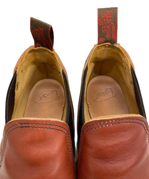 RED WING（レッドウィング）RED WING (レッドウィング) ROMEOスリッポン ブーツ ブラウン サイズ:8E 26cmの古着・服飾アイテム