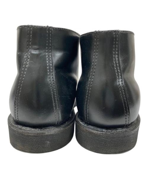 RED WING（レッドウィング）RED WING (レッドウィング) POSTMAN CHAKKA ブーツ ブラック サイズ:8D 26cmの古着・服飾アイテム