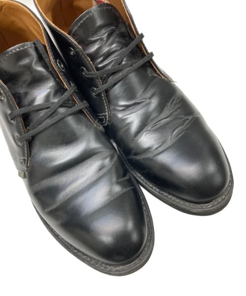 RED WING（レッドウィング）RED WING (レッドウィング) POSTMAN CHAKKA ブーツ ブラック サイズ:8D 26cmの古着・服飾アイテム