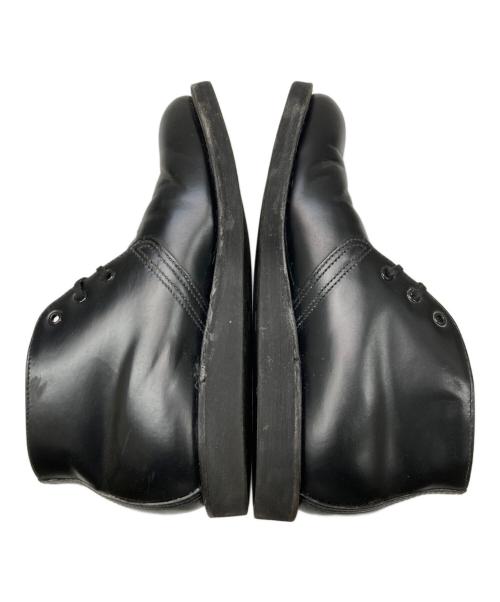 RED WING（レッドウィング）RED WING (レッドウィング) POSTMAN CHAKKA ブーツ ブラック サイズ:8D 26cmの古着・服飾アイテム