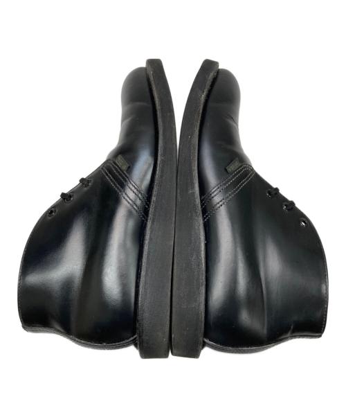 RED WING（レッドウィング）RED WING (レッドウィング) POSTMAN CHAKKA ブーツ ブラック サイズ:8D 26cmの古着・服飾アイテム