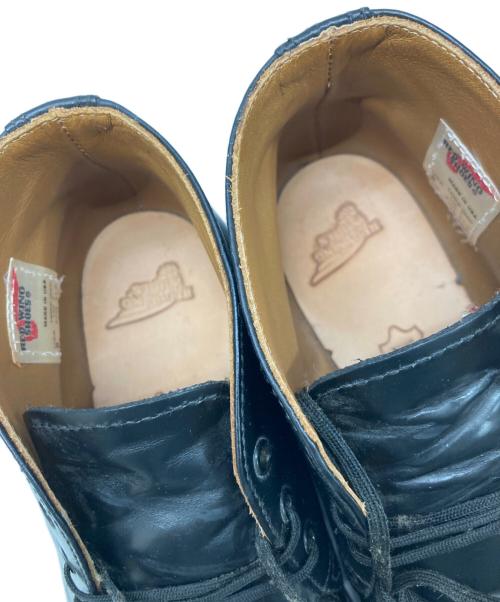 RED WING（レッドウィング）RED WING (レッドウィング) POSTMAN CHAKKA ブーツ ブラック サイズ:8D 26cmの古着・服飾アイテム