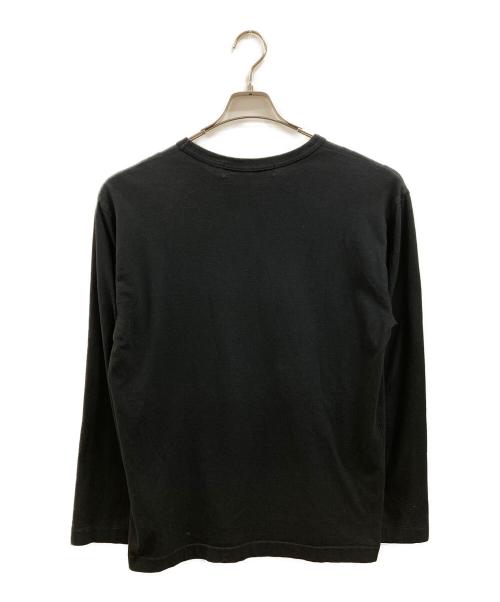 PLAY COMME des GARCONS（プレイコムデギャルソン）PLAY COMME des GARCONS (プレイコムデギャルソン) LONG SLEEVE T-SHIRT ブラック サイズ:XLの古着・服飾アイテム