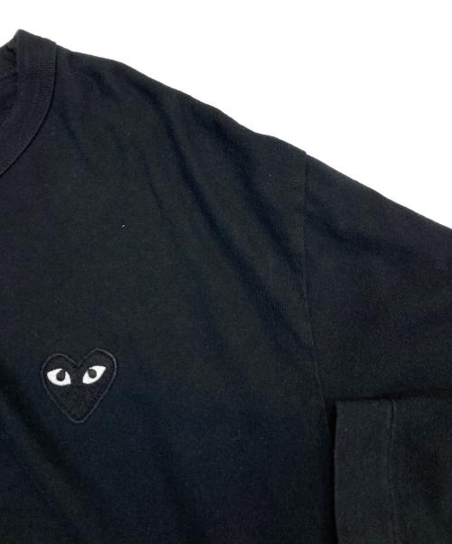 PLAY COMME des GARCONS（プレイコムデギャルソン）PLAY COMME des GARCONS (プレイコムデギャルソン) LONG SLEEVE T-SHIRT ブラック サイズ:XLの古着・服飾アイテム