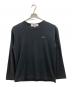 PLAY COMME des GARCONS（プレイコムデギャルソン）の古着「LONG SLEEVE T-SHIRT」｜ブラック