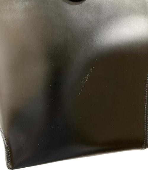 TOD'S（トッズ）TOD'S (トッズ) レザートートバッグ ブラックの古着・服飾アイテム