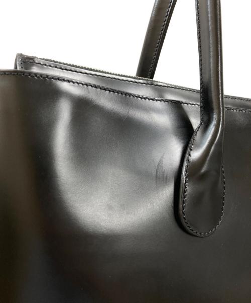 TOD'S（トッズ）TOD'S (トッズ) レザートートバッグ ブラックの古着・服飾アイテム