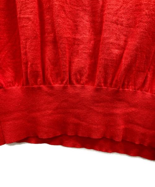 KAGURE（カグレ）KAGURE (カグレ) ノースリーブニット レッド サイズ:FREEの古着・服飾アイテム