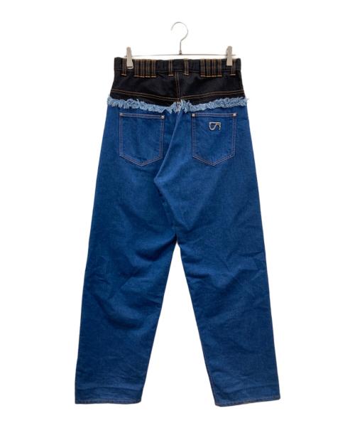 shoop（シュープ）shoop (シュープ) HERBIE WIDE JEANS ブラック サイズ:Sの古着・服飾アイテム