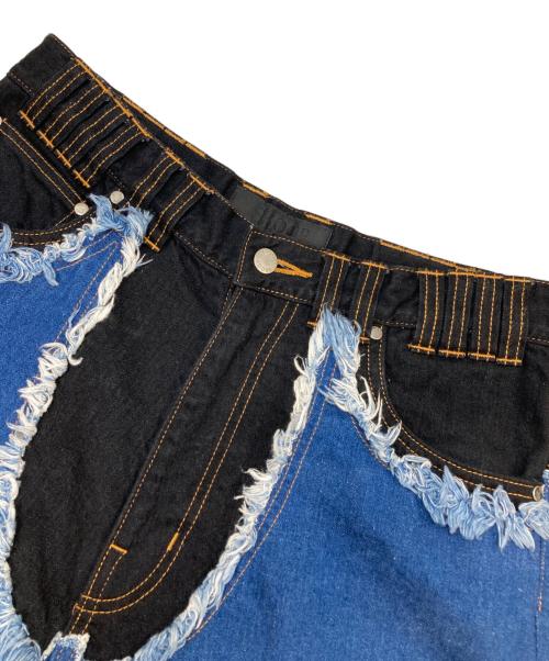 shoop（シュープ）shoop (シュープ) HERBIE WIDE JEANS ブラック サイズ:Sの古着・服飾アイテム