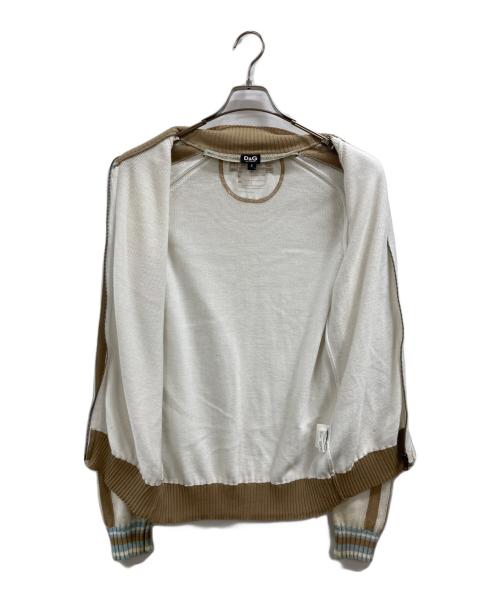 DOLCE & GABBANA（ドルチェ＆ガッバーナ）DOLCE & GABBANA (ドルチェ＆ガッバーナ) ドライバーズニット ホワイト サイズ:Sの古着・服飾アイテム