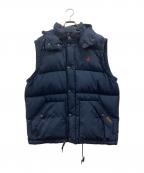 POLO RALPH LAURENポロ・ラルフローレン）の古着「ダウンベスト」｜ネイビー