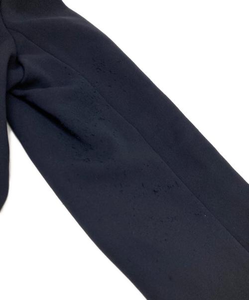 SOEJU（ソージュ）SOEJU (ソージュ) ノーカラージャケット ネイビー サイズ:XLの古着・服飾アイテム