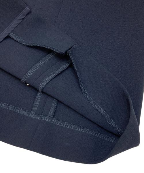 SOEJU（ソージュ）SOEJU (ソージュ) ノーカラージャケット ネイビー サイズ:XLの古着・服飾アイテム
