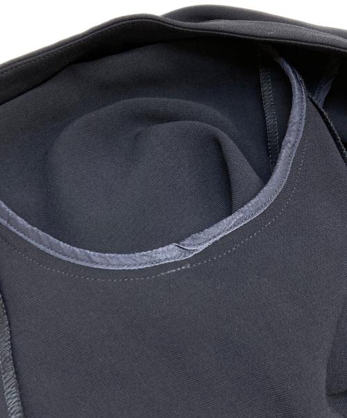 SOEJU（ソージュ）SOEJU (ソージュ) ノーカラージャケット ネイビー サイズ:XLの古着・服飾アイテム