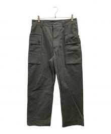 MHL（マーガレットハウエル）の古着「PLAIN COTTON DRILL」｜グリーン