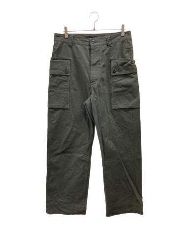 中古・古着通販】MHL (エムエイチエル) PLAIN COTTON DRILL グリーン 