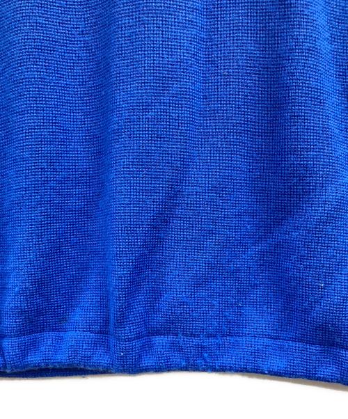 SPYDER（スパイダー）SPYDER (スパイダー) ハーフジップレーシングニット ブルー サイズ:Lの古着・服飾アイテム