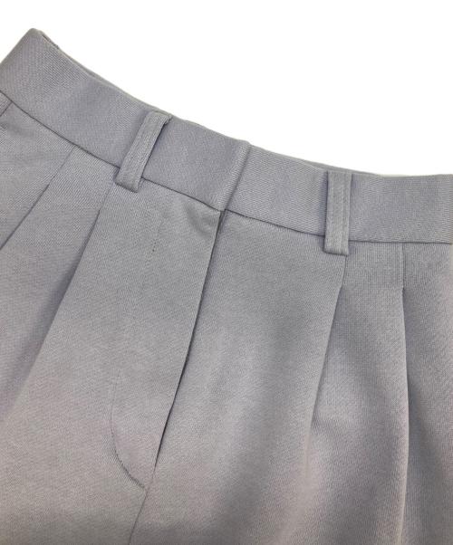 CLANE（クラネ）CLANE (クラネ) TWO TUCK SWEAT PANTS パープルの古着・服飾アイテム
