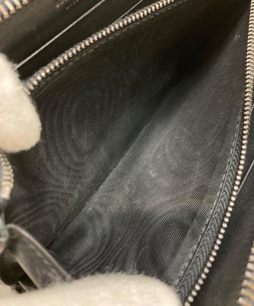 BOTTEGA VENETA（ボッテガベネタ）BOTTEGA VENETA (ボッテガベネタ) イントレチャートラウンドウォレット ブラックの古着・服飾アイテム