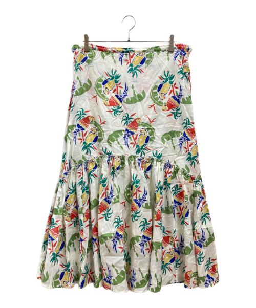 house of lotus（ハウスオブロータス）house of lotus (ハウスオブロータス) 総柄ロングスカート マルチカラー サイズ:Mの古着・服飾アイテム