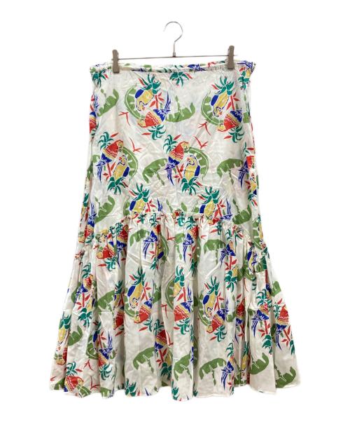 house of lotus（ハウスオブロータス）house of lotus (ハウスオブロータス) 総柄ロングスカート マルチカラー サイズ:Mの古着・服飾アイテム