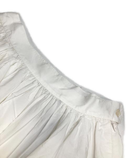 POLO RALPH LAUREN（ポロ・ラルフローレン）POLO RALPH LAUREN (ポロ・ラルフローレン) ロングスカート ホワイト サイズ:4の古着・服飾アイテム