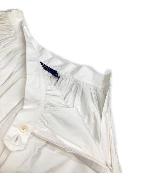 POLO RALPH LAUREN（ポロ・ラルフローレン）POLO RALPH LAUREN (ポロ・ラルフローレン) ロングスカート ホワイト サイズ:4の古着・服飾アイテム
