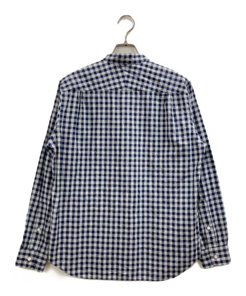 STILL BY HAND（スティルバイハンド）STILL BY HAND (スティルバイハンド) ギンガムチェックシャツ ブルー サイズ:46の古着・服飾アイテム