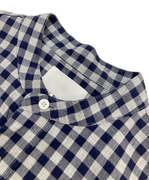 STILL BY HAND（スティルバイハンド）STILL BY HAND (スティルバイハンド) ギンガムチェックシャツ ブルー サイズ:46の古着・服飾アイテム