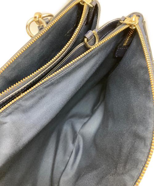 COACH（コーチ）COACH (コーチ) 2WAYレザーバッグ ネイビーの古着・服飾アイテム