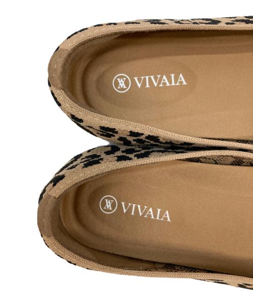 VIVAIA（ビバイア）VIVAIA (ビバイア) ポインテッドトゥ フラットシューズ ブラウン サイズ:38.5の古着・服飾アイテム
