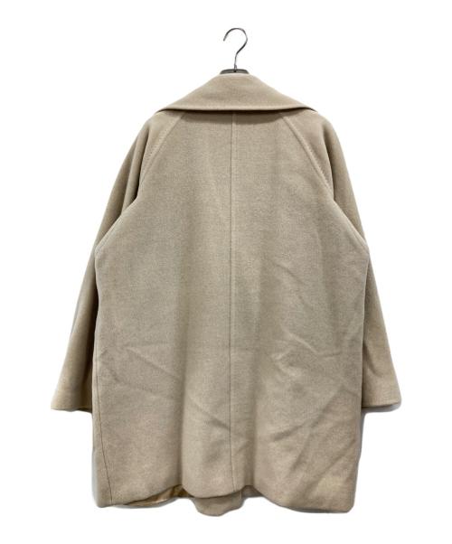 MaxMara（マックスマーラ）MaxMara (マックスマーラ) カシミヤ混コート ベージュ サイズ:38の古着・服飾アイテム