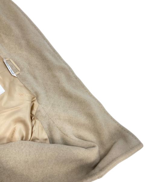 MaxMara（マックスマーラ）MaxMara (マックスマーラ) カシミヤ混コート ベージュ サイズ:38の古着・服飾アイテム