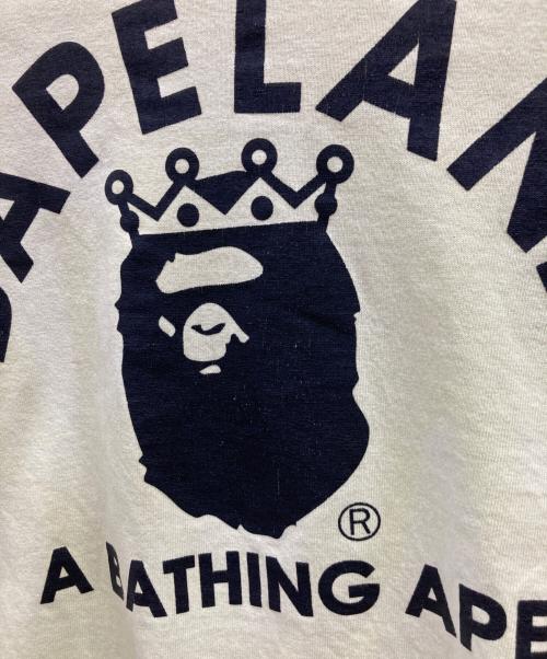 BAPE BY A BATHING APE（ベイプバイアベイシングエイプ）BAPE BY A BATHING APE (ベイプバイアベイシングエイプ) プリントTシャツ イエロー サイズ:Mの古着・服飾アイテム
