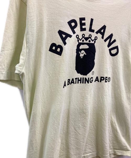 BAPE BY A BATHING APE（ベイプバイアベイシングエイプ）BAPE BY A BATHING APE (ベイプバイアベイシングエイプ) プリントTシャツ イエロー サイズ:Mの古着・服飾アイテム
