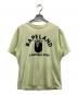 BAPE BY A BATHING APE（ベイプバイアベイシングエイプ）の古着「プリントTシャツ」｜イエロー