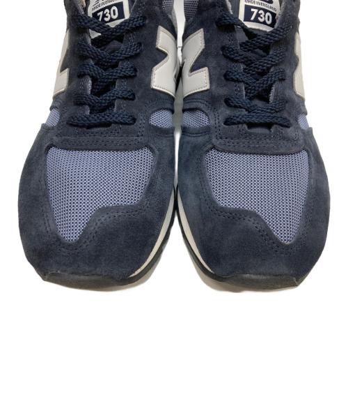 NEW BALANCE（ニューバランス）NEW BALANCE (ニューバランス) 730ローカットスニーカー ネイビー サイズ:UK81/2の古着・服飾アイテム