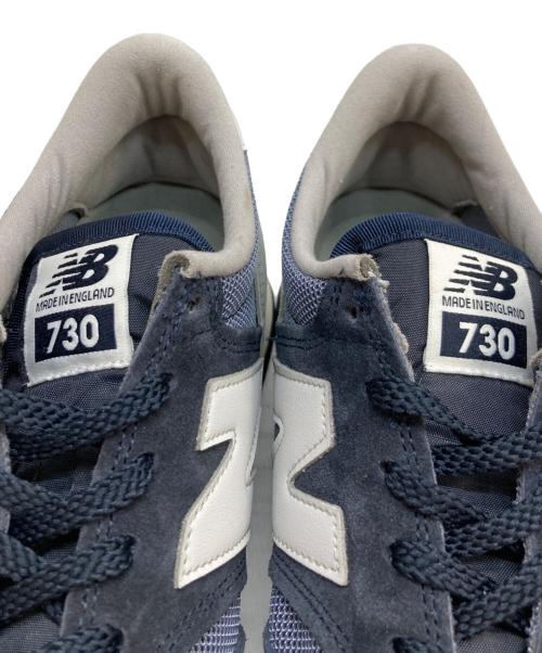 NEW BALANCE（ニューバランス）NEW BALANCE (ニューバランス) 730ローカットスニーカー ネイビー サイズ:UK81/2の古着・服飾アイテム