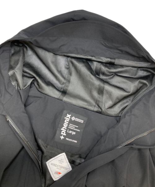 FREAK'S STORE（フリークスストア）FREAK'S STORE (フリークスストア) PHENIX (フェニックス) GORE-TEX WINDSTOPPER HOODIE JACKET ブラック サイズ:Lの古着・服飾アイテム