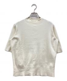 Demi-Luxe Beams（デミルクス ビームス）の古着「シンプル モックネック ニット」｜アイボリー