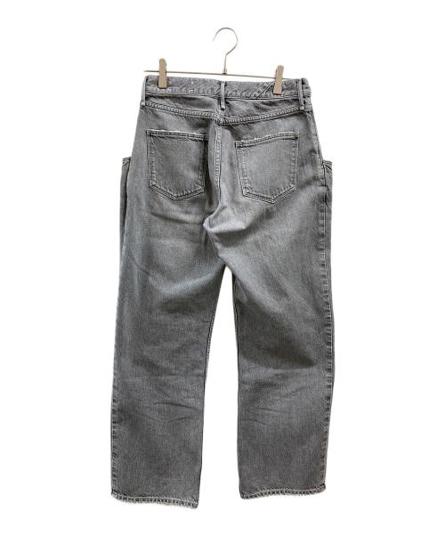 upper hights（アッパーハイツ）upper hights (アッパーハイツ) 別注ハイライズデニムパンツ グレー サイズ:23の古着・服飾アイテム