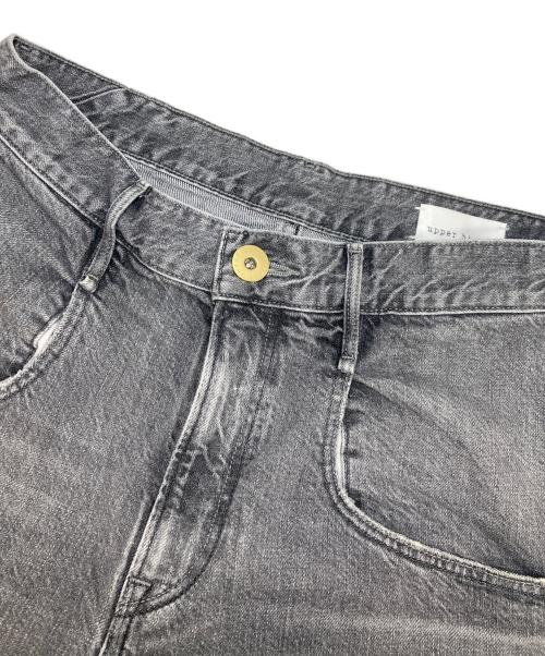 upper hights（アッパーハイツ）upper hights (アッパーハイツ) 別注ハイライズデニムパンツ グレー サイズ:23の古着・服飾アイテム