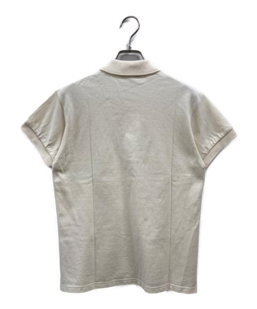 LACOSTE（ラコステ）LACOSTE (ラコステ) 別注 POLO SHIRTS アイボリー サイズ:34の古着・服飾アイテム