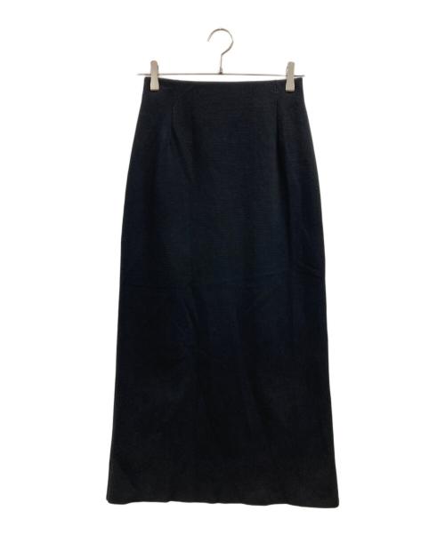 Demi-Luxe Beams（デミルクス ビームス）Demi-Luxe BEAMS (デミルクス ビームス) シンプル タイト ニットスカート ブラック サイズ:36の古着・服飾アイテム